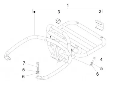 Rear rack