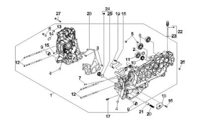 Engine casing