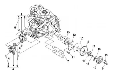 Rocker bar mounting