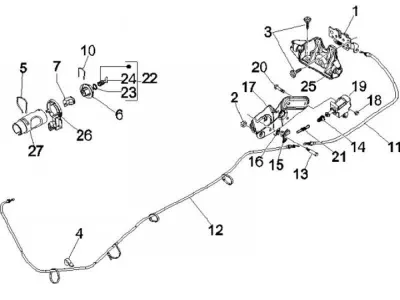 Lock set - ignition switch