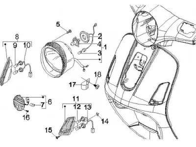 Headlight - indicator