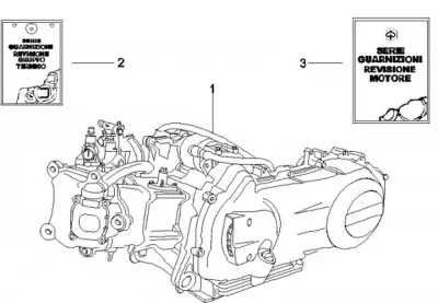 Engine - gasket set engine