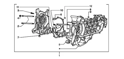 Carcasa de motor