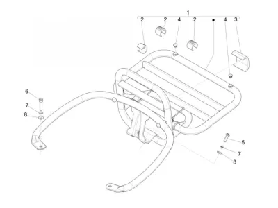 Rear rack