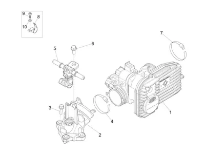 Throttle housing