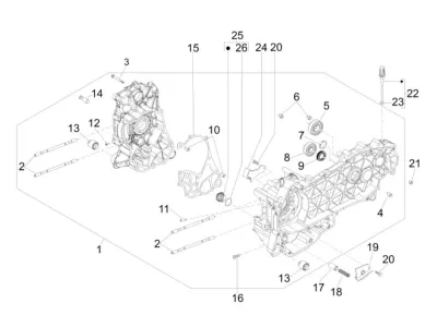 Engine casing