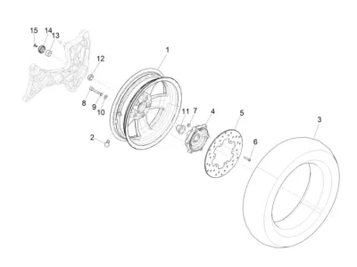 Rear wheel