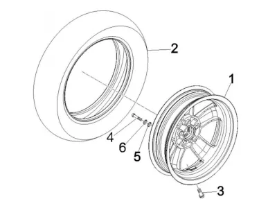 Front wheel