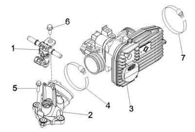 Throttle housing