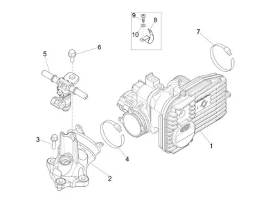Throttle housing
