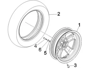 Front wheel