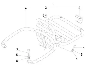 Rear rack