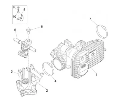 Throttle housing