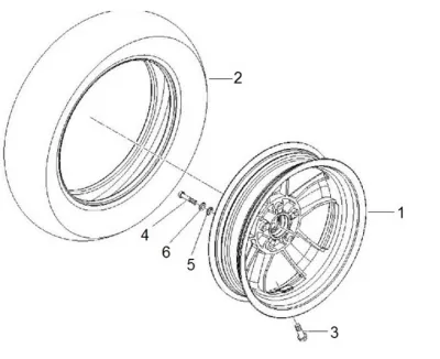 Front wheel