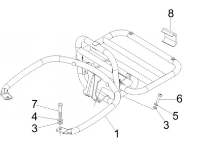 Rear rack