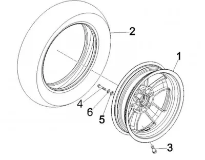 Front wheel