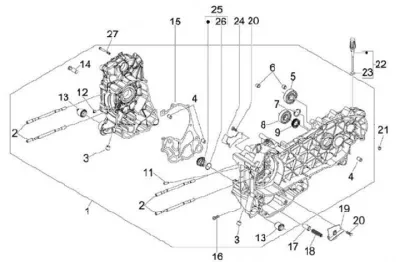 Engine casing