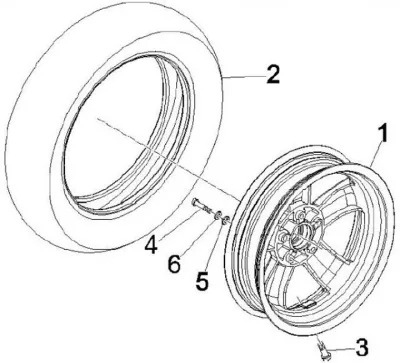 Front wheel