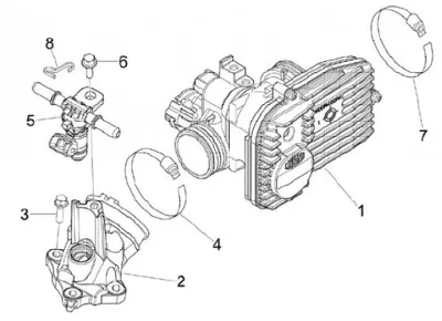 Throttle housing