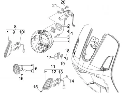Headlight - indicator