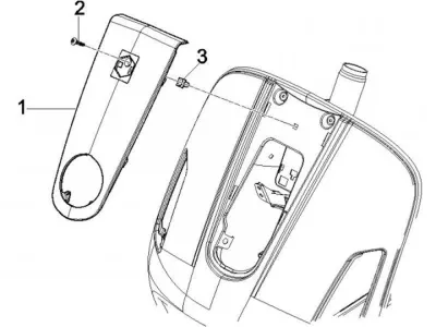 Front cover - trims