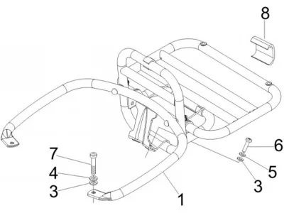 Rear rack