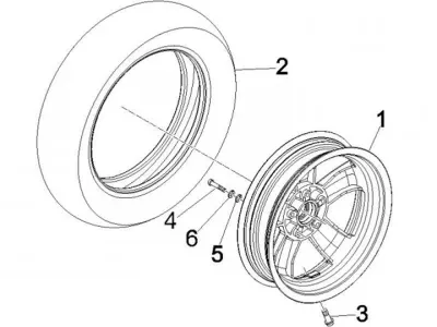 Front wheel