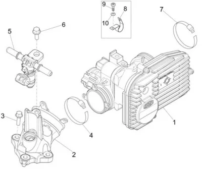 Throttle housing