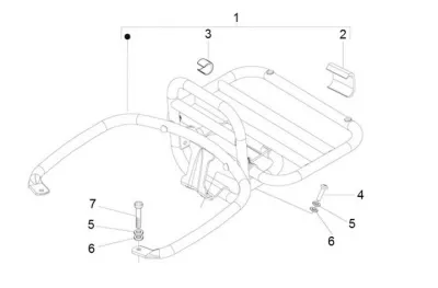 Rear rack