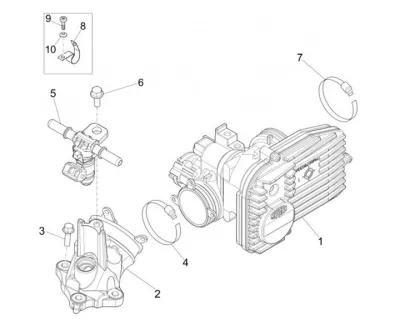 Throttle housing