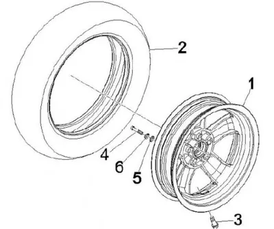 Front wheel