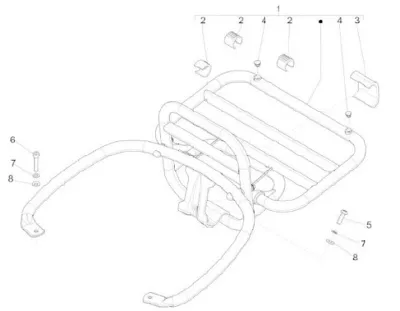 Rear rack
