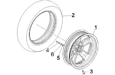 Front wheel