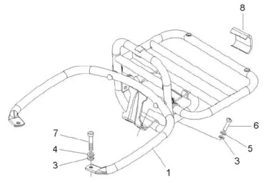 Rear rack