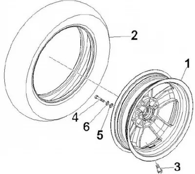 Front wheel