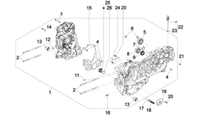 Engine casing