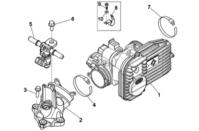 Throttle housing