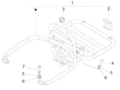 Rear rack