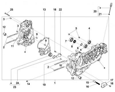 Carter moteur
