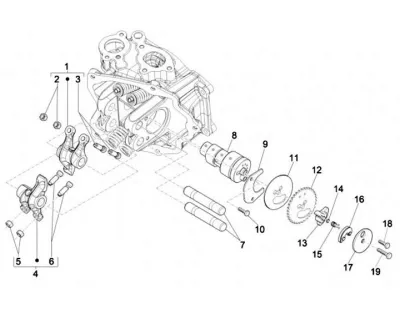 Fixation bras oscillant