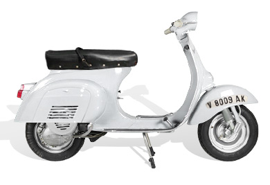 Vespa 50 (Motor 07M, 4-versnellings)