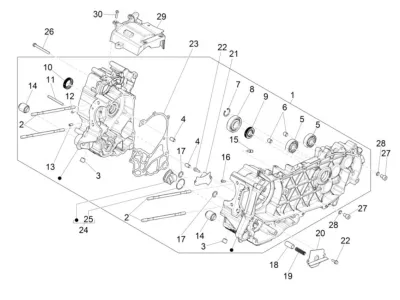 Engine casing