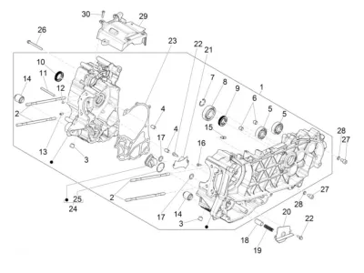 Engine casing