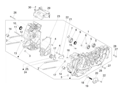 Engine casing