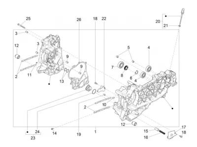 Engine casing