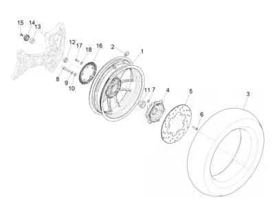 Rear wheel