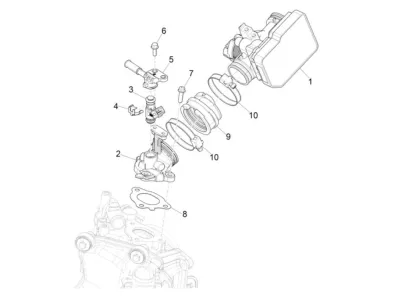 Throttle housing