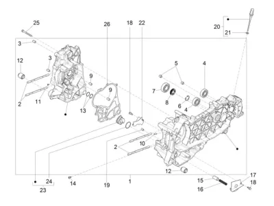 Engine casing