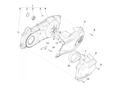 Couvercle carter moteur