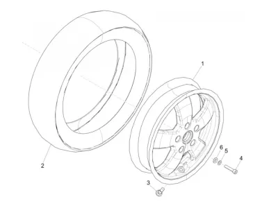 Roue avant